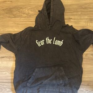 Fear the Lamb Black Hoodie